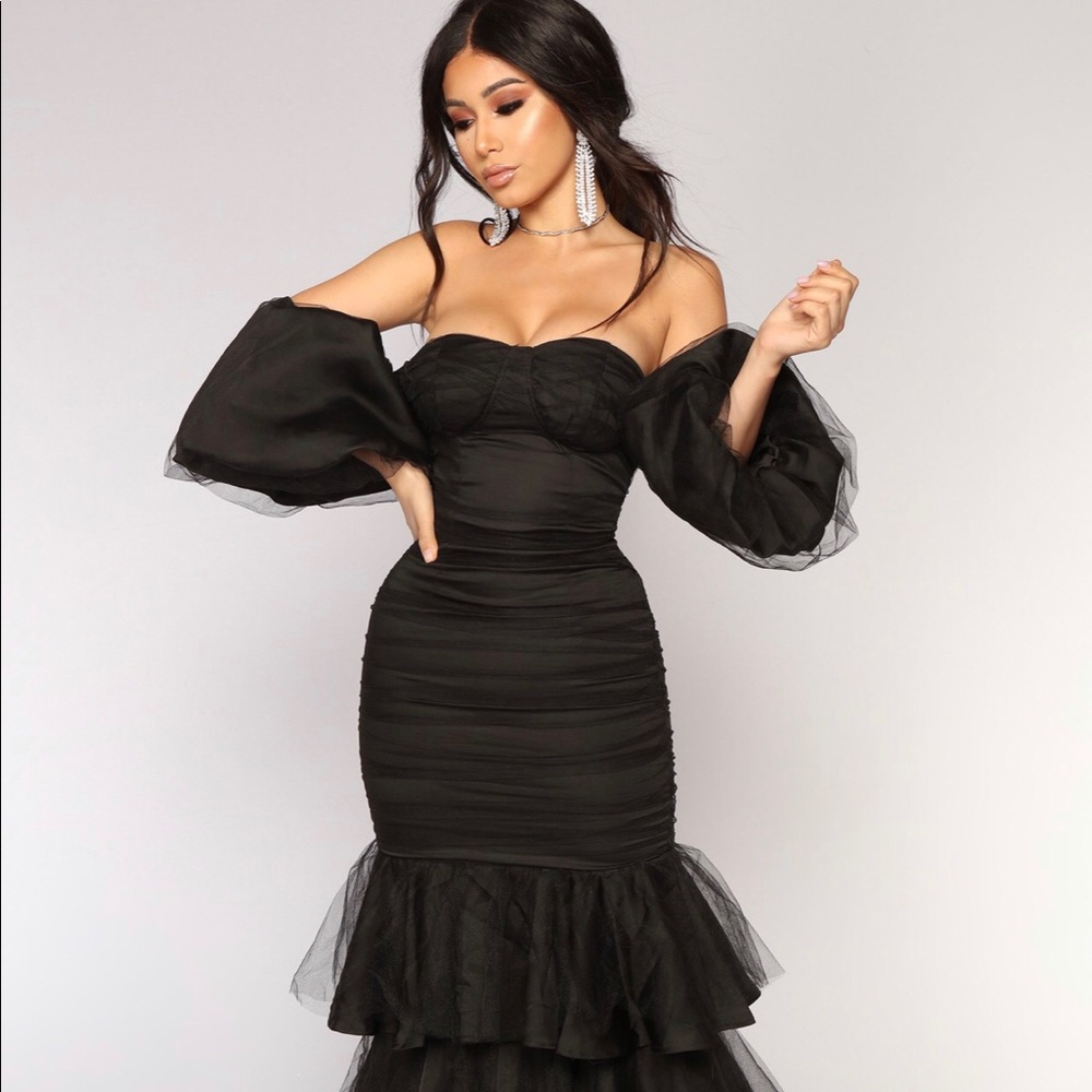 Ballroom Tulle Dress - Fashion Nova *UNOPENED*